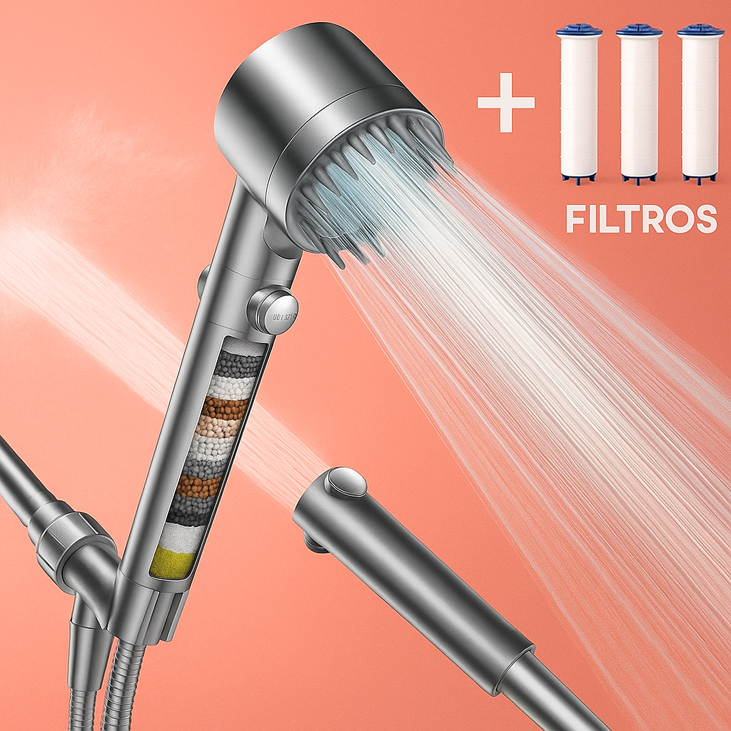 Salva Tu Piel, Tu Pelo y Tu Salud del Desastre con el Cabezal de Ducha Balmea