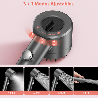 CABEZAL ALTA PRESIÓN: Tu baño como un SPA en minutos con BALMEA