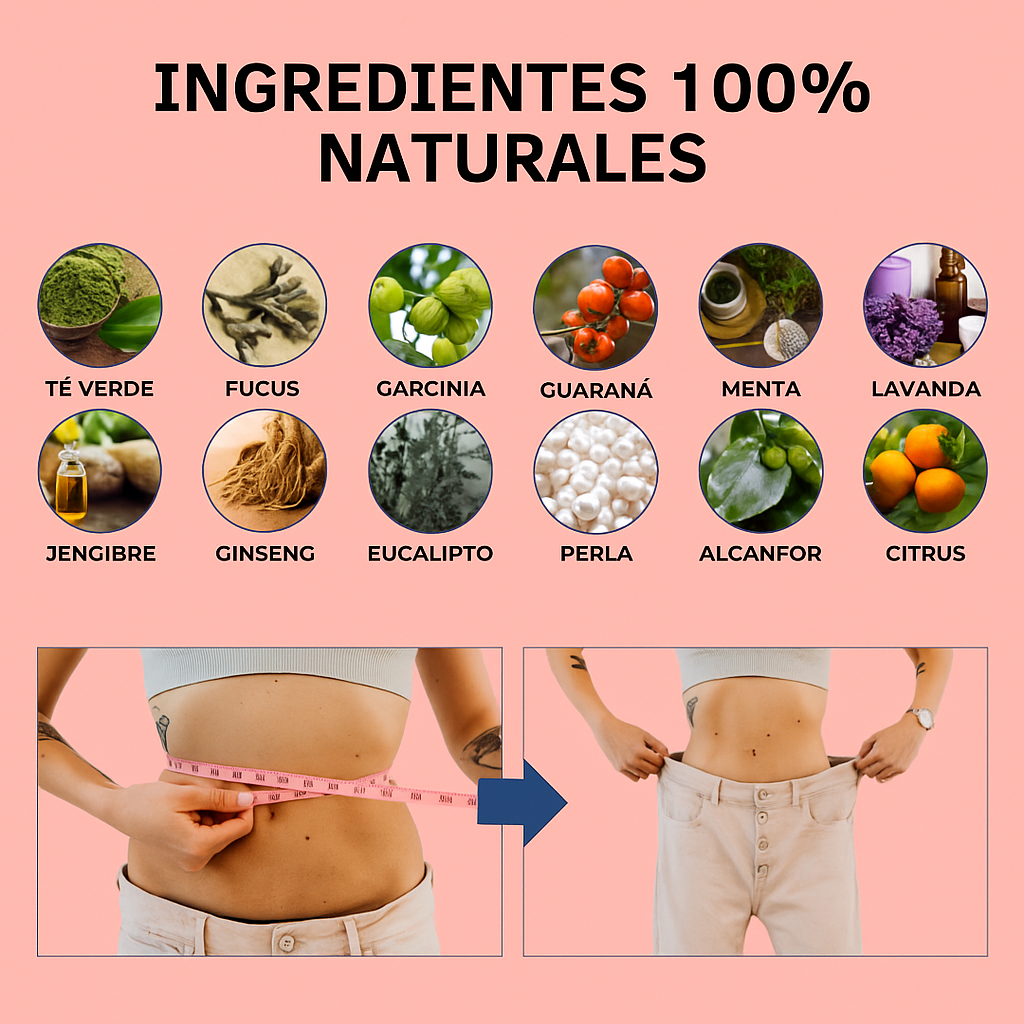 🎃 Parches adelgazantes 100% naturales