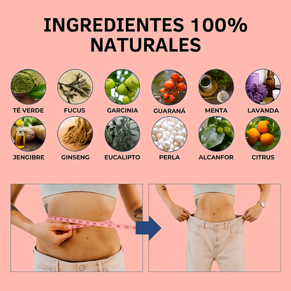 🎃 Parches adelgazantes 100% naturales