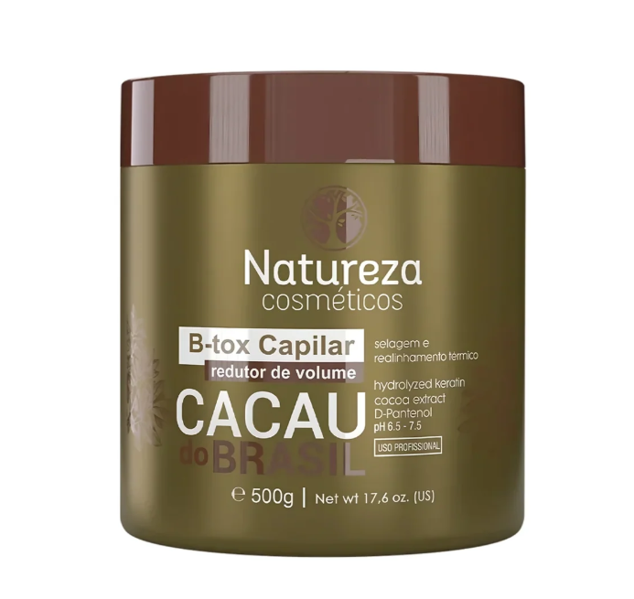 Botox Capilar - NATUREZA Cacau de Brasil